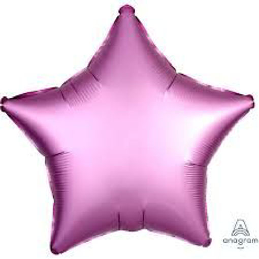 Picture of SATIN LUXE FLAMINGO STAR 19 INCH